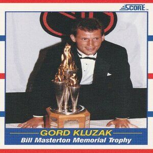 Gord Kluzak - 1990 Score Hockey Card